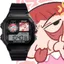 Crayon Shin Chan Anime Ngoại Vi Học Sinh Đồng Hồ Hoạt Hình Dễ Thương Chống Nước Điện Tử Nhỏ Vuông Đồng Hồ Unisex Quà Tặng Sinh Nhật