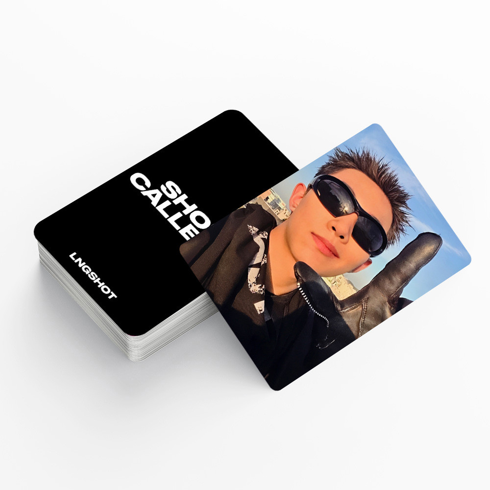 50-92 Cái / hộp LNGSHOT SHOT CALLERS Album Laser Photocards DEBUT