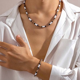 Những Sản Phẩm Mới: Vòng Tay Và Vòng Cổ Hạt Gỗ Vỏ Dừa Phong Cách Thời Trang Châu Âu Và Mỹ