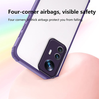 Áp dụng cho Xiaomi 12T PRO Redmi k50ultra K50 ULTRA xiaomi 12t 12tpro Đệm khí bốn góc trong suốt cao cấp bảo vệ vỏ mềm chống sốc