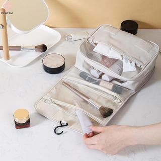 [PCW-T] Túi đựng đồ vệ sinh móc di động Du lịch đa chức năng Chống thấm nước Bảo quản nhiều lớp Túi trang điểm dung tích lớn