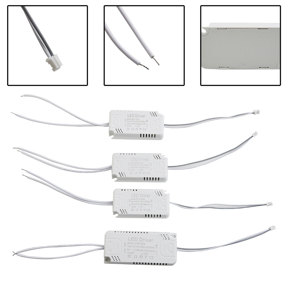 【COLORFUL】LED Driver For LED Lighting Replacement Transformer 240-300mA 40-60W 60-80W