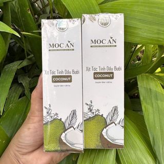 Xịt Dưỡng Tóc MOC AN 120ml Chiết Xuất Vỏ Bưởi Da Xanh & Dừa Non cho Tóc Mượt và Khỏe.