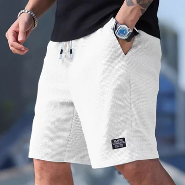 Quần Short Nam, Quần Thường Ngày Nam, Quần Short Đi Biển Nam, Quần Short Thể Thao Nam, Vải Họa Tiết Thời Trang Mới, Quần Thoáng Khí, Thích Hợp Cho Mặc Thường Ngày Và Thể Thao