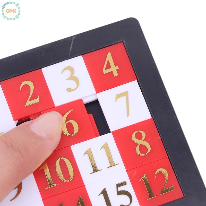 Bộ Đồ Chơi Xếp Hình Trượt Chữ Số 1-15 Phát Triển Trí Não Giáo Dục Sớm Cho Bé