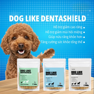 Xương Gặm Sạch Răng & Thịt Sấy Thơm Ngon Dog Like – Quà Tặng Sức Khỏe Cho Bé Cún