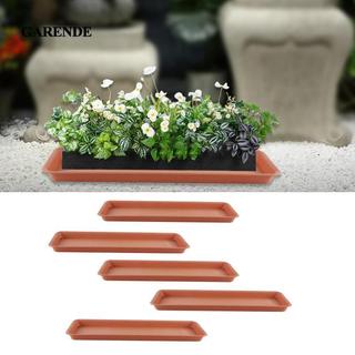 Garende Đĩa Thực Vật PP Lớn Hình Chữ Nhật Chậu Trồng Khay Hoa Chậu Nước Nhỏ Giọt Khay Cho Ban Công Sân Vườn Trang Trí Văn Phòng