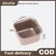 Doutie Bánh Mì Nướng Vuông Nhỏ Bánh Mì Chảo Nướng Bánh Thép Carbon Chống Dính Bánh Phô Mai Brownie Khuôn Nướng Bánh VN