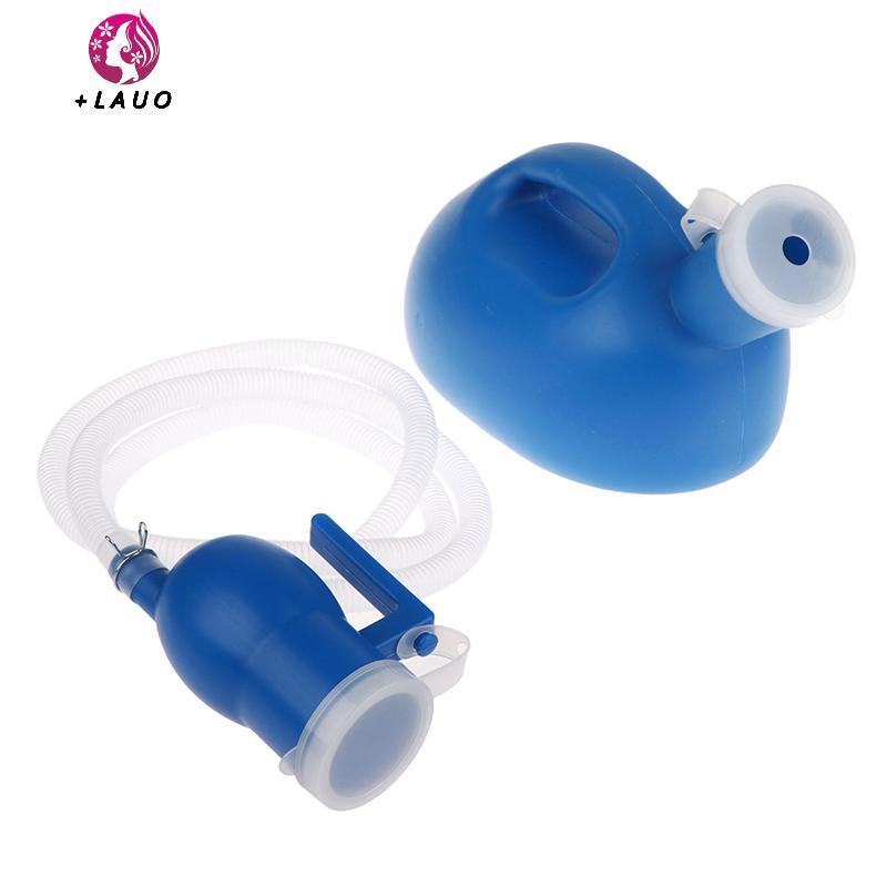 Springevenstar Nhà Vệ Sinh Cung Cấp Cho Ngoài Trời 2000ml Nhựa Nam Người Cao Tuổi Giường Bô Pee Bình Bộ Sưu Tập Với Ống 160cm Di Động Pee Nước Tiểu Chai Người Khuyết Tật Người Trợ Giúp Springevenstar