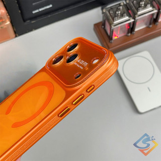 Ốp Điện Thoại Từ Tính Cao Cấp Cho IPhone 17 Pro Max 13 14 15 16 Pro Max Vỏ Cứng Bảo Vệ Camera Vỏ Chống Sốc