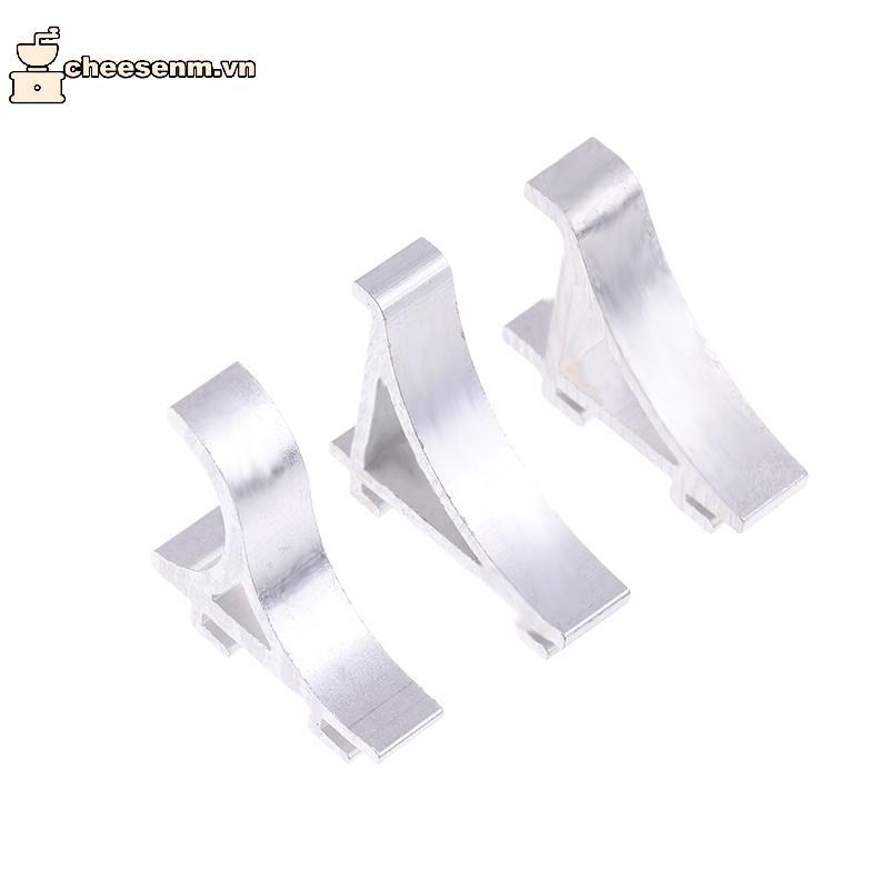 Cheenm 6 Chiếc Kim Loại K Loại Tủ Đông Kệ Kẹp Tủ Lạnh Hỗ Trợ Móc Làm Mát Kệ Nẹp Tủ Lạnh Đồ Uống Tủ Kệ Bule VN