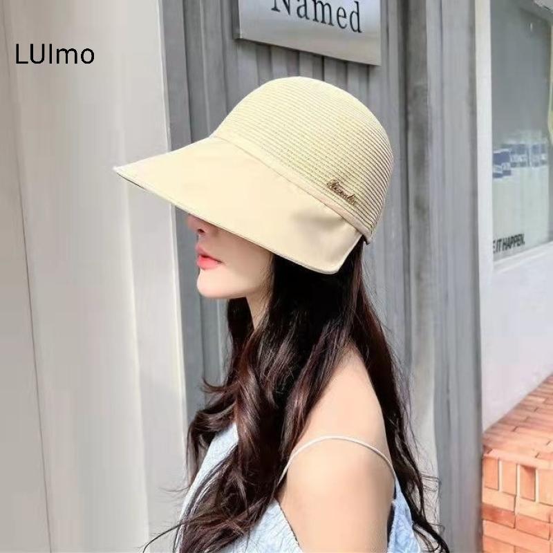 LUImo - Mũ Bèo Bâu Nữ Chống Tia UV, Có Thể Gập Lại, Phù Hợp Cho Mùa Hè Và Hoạt Động Ngoài Trời