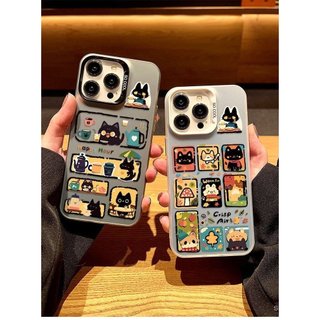 Ốp Điện Thoại Kitty Hoạt Hình Khung Thích Hợp Cho iPhone 15promax 16promax 17promax 17 16 15 14 pro max 13promax 13 12 11 promax xr Vỏ Bảo Vệ Chống Sốc