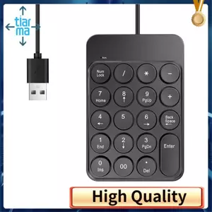 Bàn phím mini USB 19 phím số có dây đa năng cho laptop/PC/máy tính để bàn