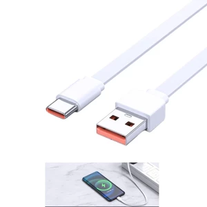 BTM 120W USB Sang USB C Cáp Silicon 90 Độ Sạc Nhanh Dây Dữ Liệu Thay Thế Cho Điện Thoại Di Động Loại C Dây Nhanh