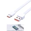 BTM 120W USB Sang USB C Cáp Silicon 90 Độ Sạc Nhanh Dây Dữ Liệu Thay Thế Cho Điện Thoại Di Động Loại C Dây Nhanh