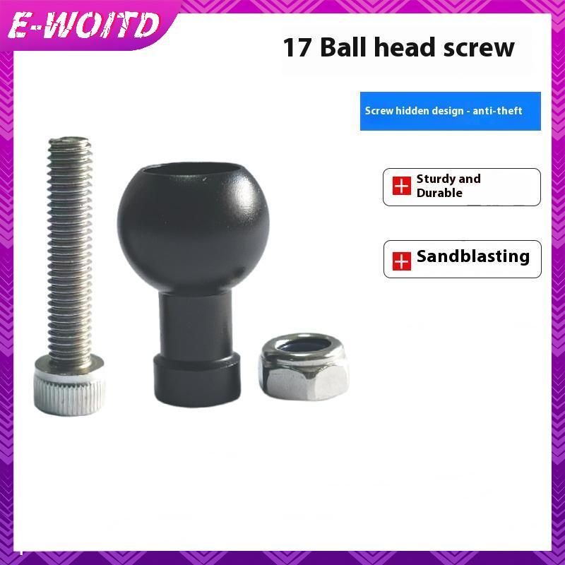 E-WOITD 1 Bộ Kết Nối Gắn Camera Thể Thao Xe Máy 17mm / 25.4mm Đầu Bóng Đến M6 M8 M10 Vít Braet Kết Nối Cho Máy Ảnh E-WOITD
