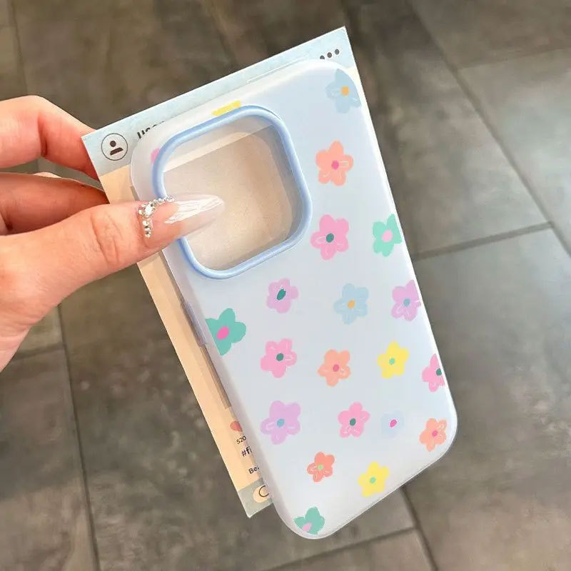 Ốp Mềm 2in1 Cao Cấp Màu Nhẹ Cho iPhone 15-16 Pro Max