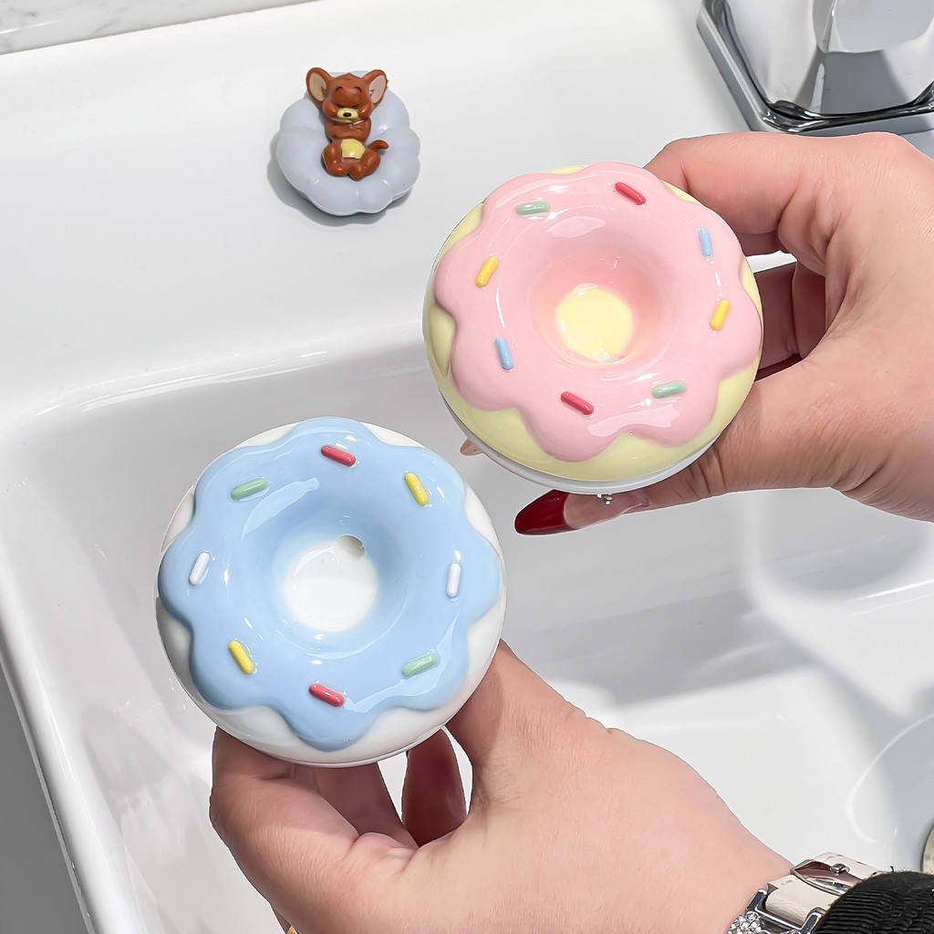Donut Ceramic Bounce Core Drainer Chậu rửa loại đẩy phích cắm khử mùi