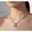 Dây chuyền xương đòn zircon thời trang, đơn giản và đa năng
