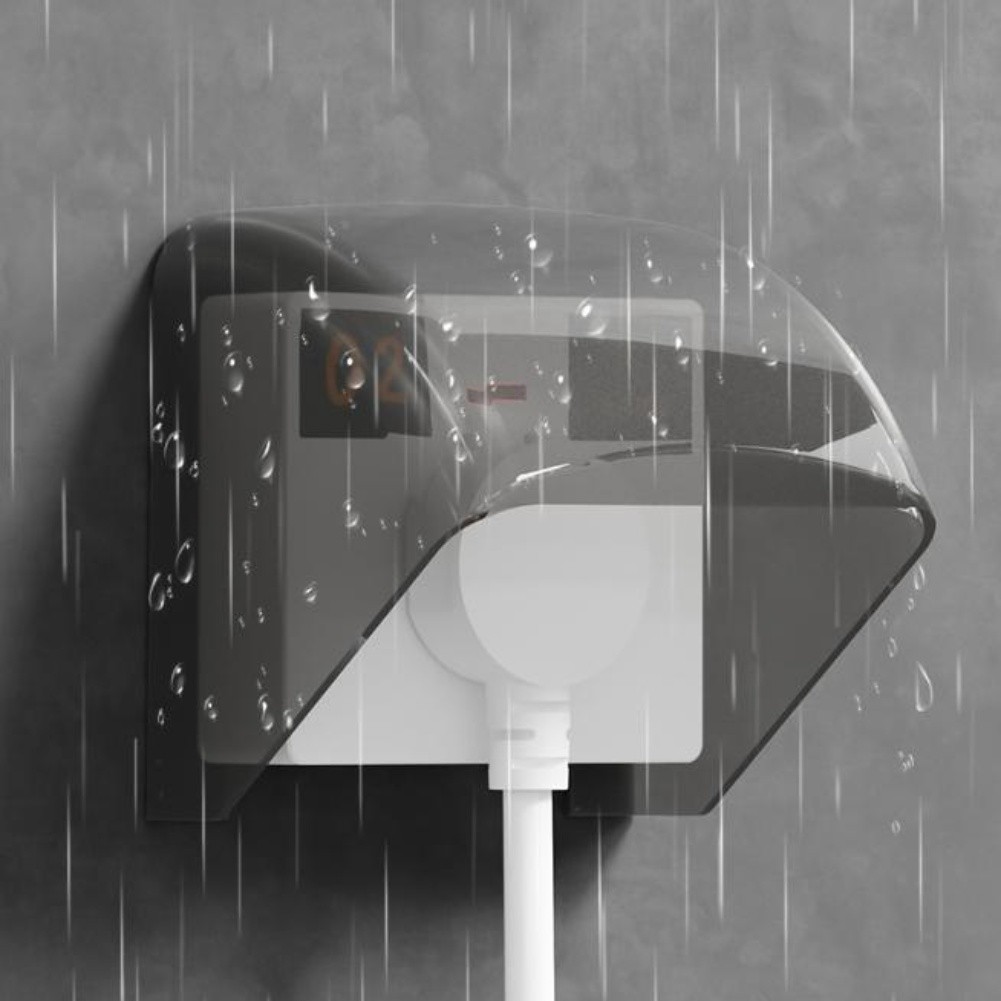 <cosyh>Outdoor Socket Cover Waterproof Protection Easy Installation For Outdoor Sockets