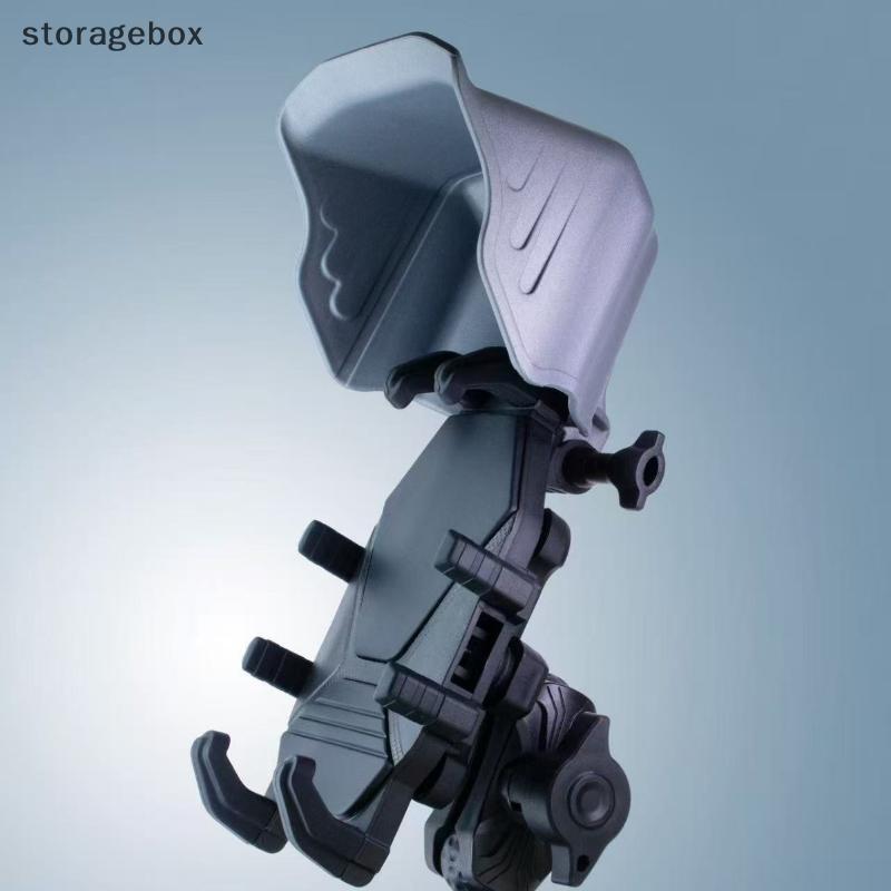 [Hộp đựng] Điều hướng Giá đỡ điện thoại Mũ bảo hiểm Mini Mũ chống nắng Pin ô tô Chống nước Rider Xe máy Giá đỡ điện thoại Vỏ che mưa Giá đỡ Tấm che nắng Đẹp