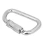 CATIYAHA 1 / 2 Kẹp Carabiner Thép, Khóa treo hình chữ D 40Cr Thép 45KN, Bạc bền bỉ Khóa tự động Carabiner Leo núi ngoài trời