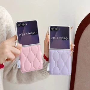 Dành cho Samsung Galaxy Z Flip 7 7FE 6 5 Vỏ bảo vệ phong cách cổ điển độc đáo. Dành cho vỏ điện thoại chống sốc sang trọng dành cho Galaxy Z Flip7 Premium.