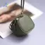Ví đựng tiền xu Mini có cổ tay - Hộp đựng đồ trang sức bằng da để đựng tai nghe son môi
