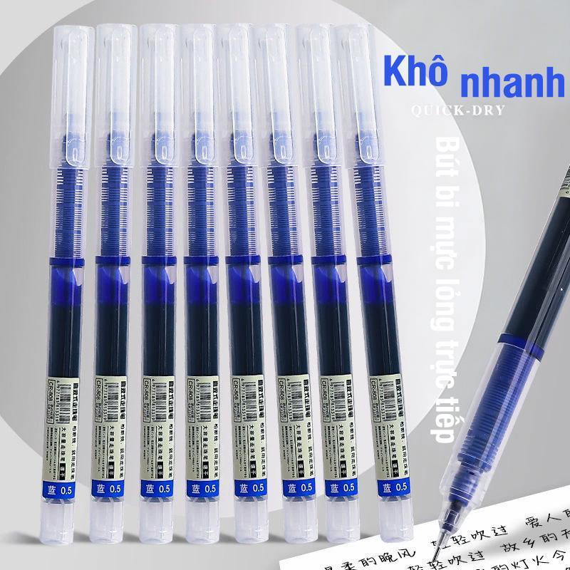 Bút gel xanh đồ dùng học tập độc đáo - Combo 30 chiếc tiện lợi, ngòi 0.5mm nhỏ gọn phù hợp học sinh các cấp