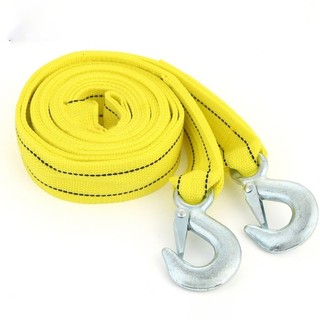 Dây cáp cứu hộ 4m 5 tấn vàng kéo xe, Dây cáp kéo xe (ô tô), 5 tấn, 4m, Kéo xe, Sợi nilong / Siêu bền