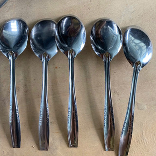 [MỎNG] Combo 100 muỗng inox thanh lý hàng mỏng