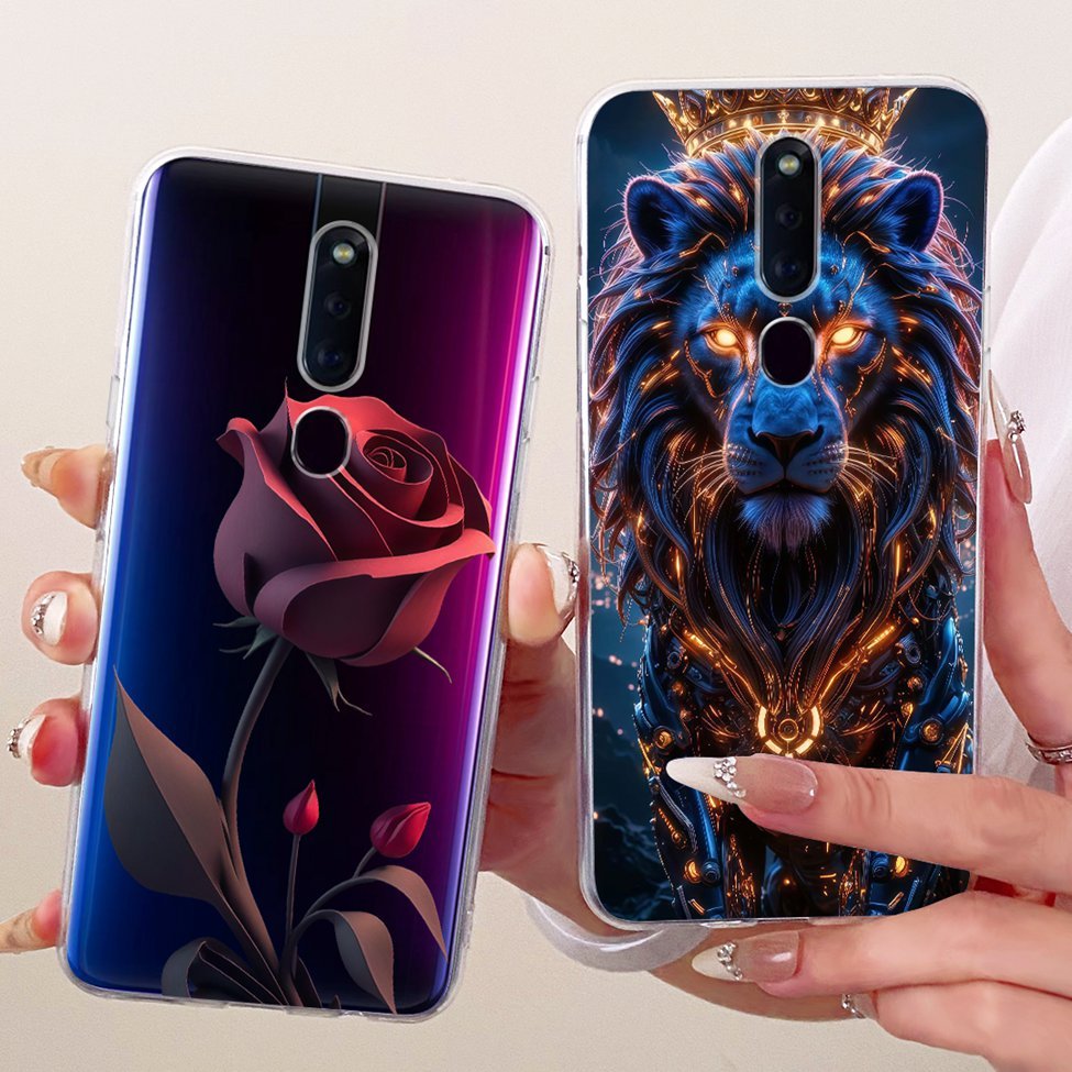 Ốp Lưng Trong Suốt Oppo F11Pro CPH1969 CPH2209 CPH1987 Ốp Lưng Oppo F11 Pro Thời Trang Thẩm Mỹ Bướm Ngộ nghĩnh Dễ Thương Sơn