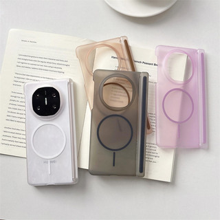 Ốp Điện Thoại Slim Matte Magentic Cho OPPO Find N5 Find N3 Bản Lề Mờ Cứng Bảo Vệ PC Vỏ Chống Sốc