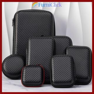 [Giao hàng từ Việt Nam] Hộp lưu trữ phụ kiện kỹ thuật số FURNICLICK, Túi đựng tai nghe EVA bền, Bộ sạc đa năng di động chống mài mòn