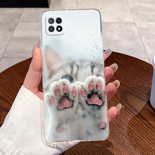 Ốp Lưng Cho Oppo A72 5G Ốp Lưng Oppo A73 5G CPH2161 Thiết Kế Mới Thẩm Mỹ Sang Trọng Dễ Thương Thoáng Mát Bé Trai Bé Gái Trong Suốt Vỏ Điện Thoại