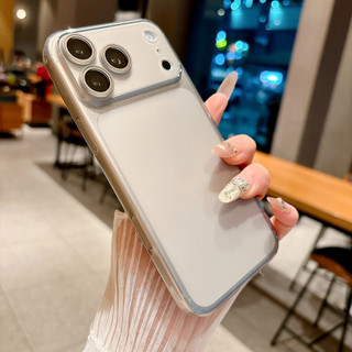 Tối giản mới tức thì 17 mờ TPU phù hợp cho iPhone 17 PROMAX vỏ điện thoại phim ống kính Vỏ Apple 16
