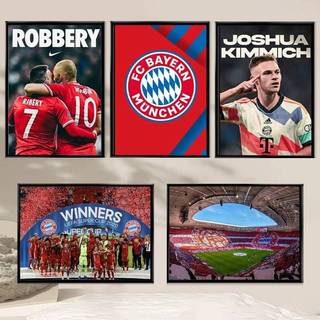Tranh canvas trang trí bóng đá Bayern Munich