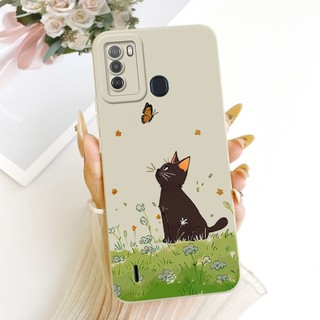 Ốp Lưng Cho Itel S16 Pro Vision 2 Vỏ Sáng Tạo Mới Thỏ Mèo Hoạt Hình Silicon Mềm Chống Sốc TPU Dành Cho Itel Vision 1 Pro Ốp Lưng