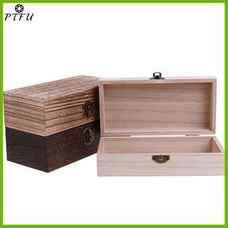 Hộp đựng trang sức hộp đựng đồ Hộp đựng đồ bằng gỗ mini hộp đựng trang sức có khóa hộp gỗ đựng đồ
