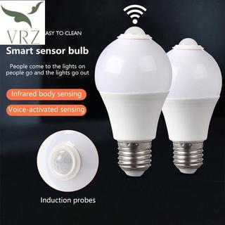 Bfvn E27 PIR Đèn cảm biến chuyển động 5W 9W 15W Bóng đèn LED có cảm biến chuyển động Đèn ngủ HOT