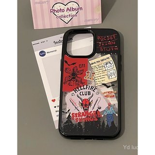 Paint Strange Story Minh họa Niche Art Vỏ trong suốt hợp thời trang cao cấp Thích hợp cho iPhone 17promax 14 15pro 16promax 13 12 Chống sốc 17pro 14pro 15plus 16plus xr 13promax Vỏ điện thoại chống sốc