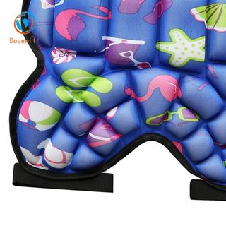 Dovewill 3D Đệm Bảo Vệ Hông Quần Short Bảo Vệ Mông Miếng Lót Dày Nhẹ EVA Chống Sốc
