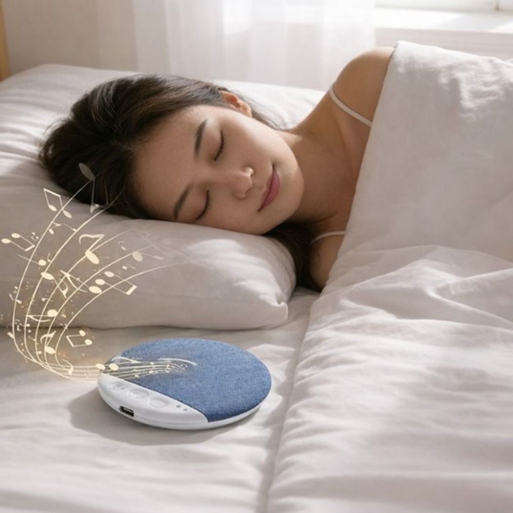 Loa Bluetooth SILKPULSE Under Pillow, Âm thanh siêu mỏng Bluetooth 5.4|Âm thanh nổi Mini HiFi độ trung thực cao Kết nối không dây Tiếng ồn trắng|Ngủ ngon hơn