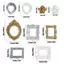 Thu Nhỏ Khung Hình Cổ Nhựa Nhỏ Vintage Trang Trí Chụp Ảnh 9 Miếng Mini DIY Hình Hiển Thị jiwvn