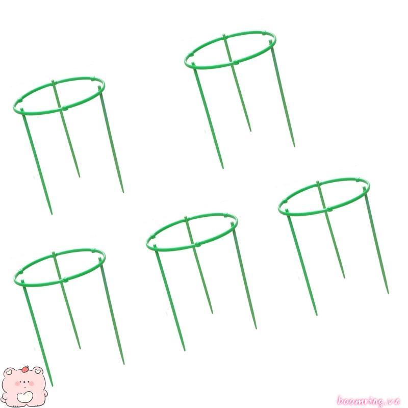 Boom Bộ 5 Tháp Cọc Cà Chua Cho Giường Vườn Lớn Lên Trellis Nhựa Bền Cho Chậu Vườn Và Hỗ Trợ Cây