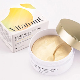 K-SECRET Extra Illuminating Vitamin C Eye Gel Patches - Revitalizing Under Eye Treatment