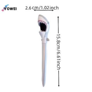 YOWEI 1 Chiếc Bút Bi Hình Cá Mập Trắng Lớn, Bút Cá Mập Miệng Lớn VN