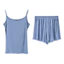 Modal Nhỏ Sling Bộ Đồ Ngủ Nữ Mùa Hè Mỏng Quần Short Sinh Viên Thường Ngày Nhà Quần Áo Ice Silk Vest Bộ Hai Mảnh