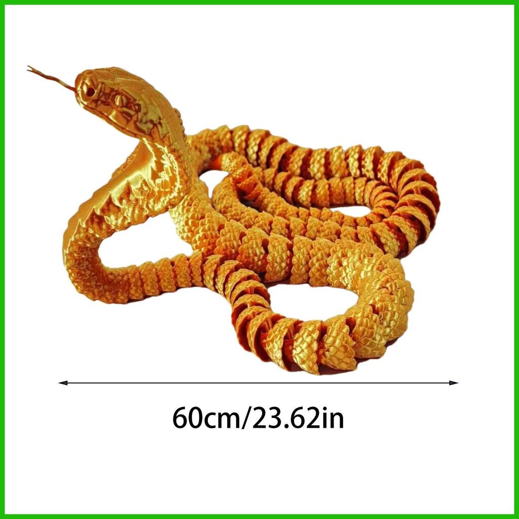 3D In Hình Rắn Để Bàn Đồ Chơi Rắn Đồ Chơi Bàn Khớp Nối Đồ Chơi Bộ Sưu Tập Linh Hoạt Các Bức Tượng Nhỏ In 3D Căng Thẳng saixit2vn